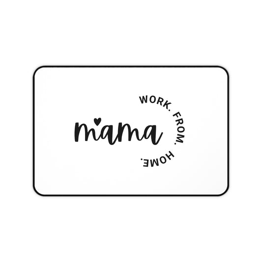 Work From Home Mama Desk Mat – Cute Minimalist Mousepad for Moms