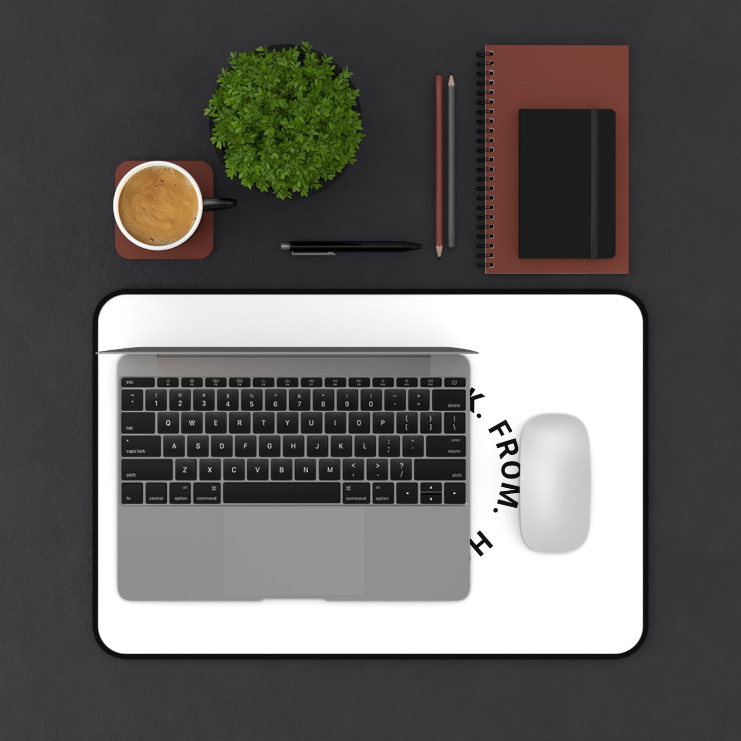 Work From Home Mama Desk Mat – Cute Minimalist Mousepad for Moms