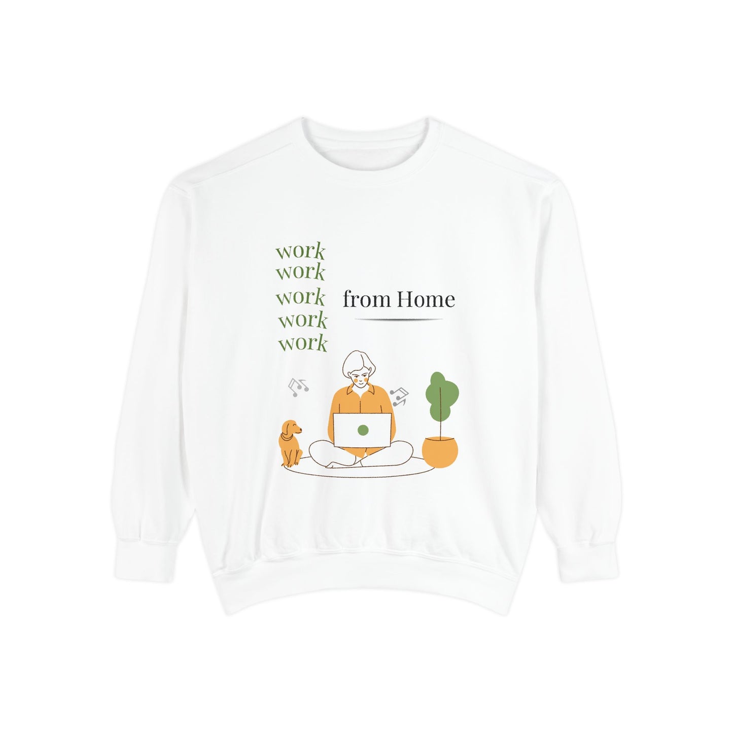 Unisex Garment-Dyed Sweatshirt